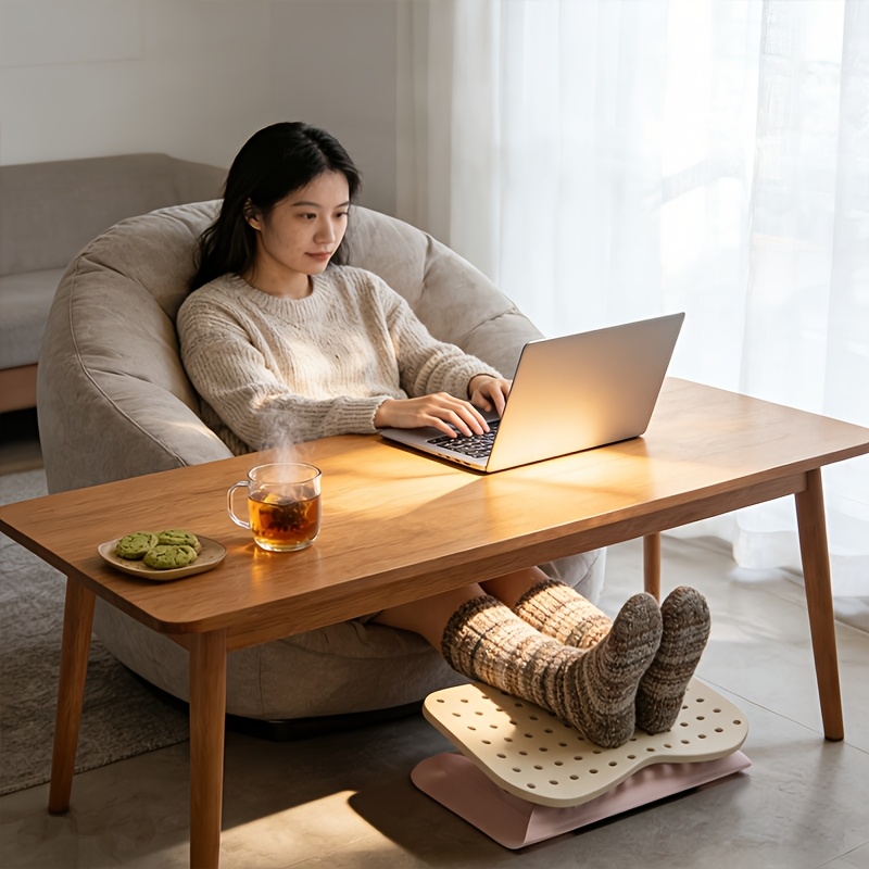 Poggiapiedi portatile con fori - Footrest Under Desk recensione e prezzo